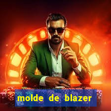 molde de blazer masculino para imprimir